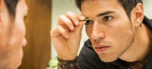 眉毛ムダ毛抜き