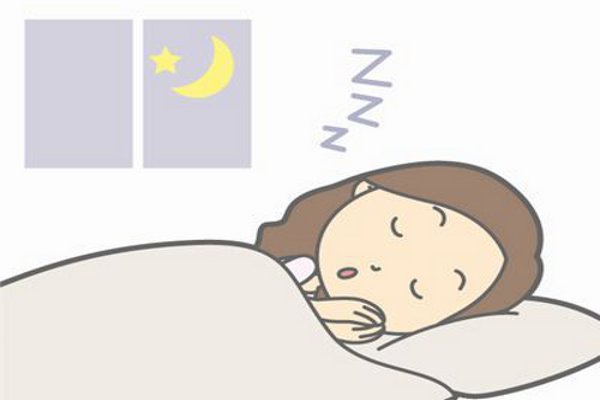 睡眠を取る